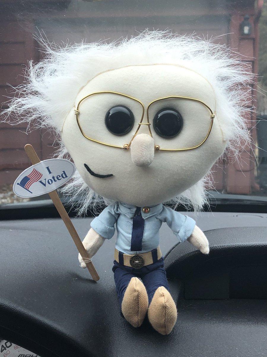 BxPersonified's tweet photo. Get out and #VoteForBernie 🇺🇸 #SuperTuesday #MAForBernie #IVoted #LilBernieVoted https://t.co/GJpMyKYgp1