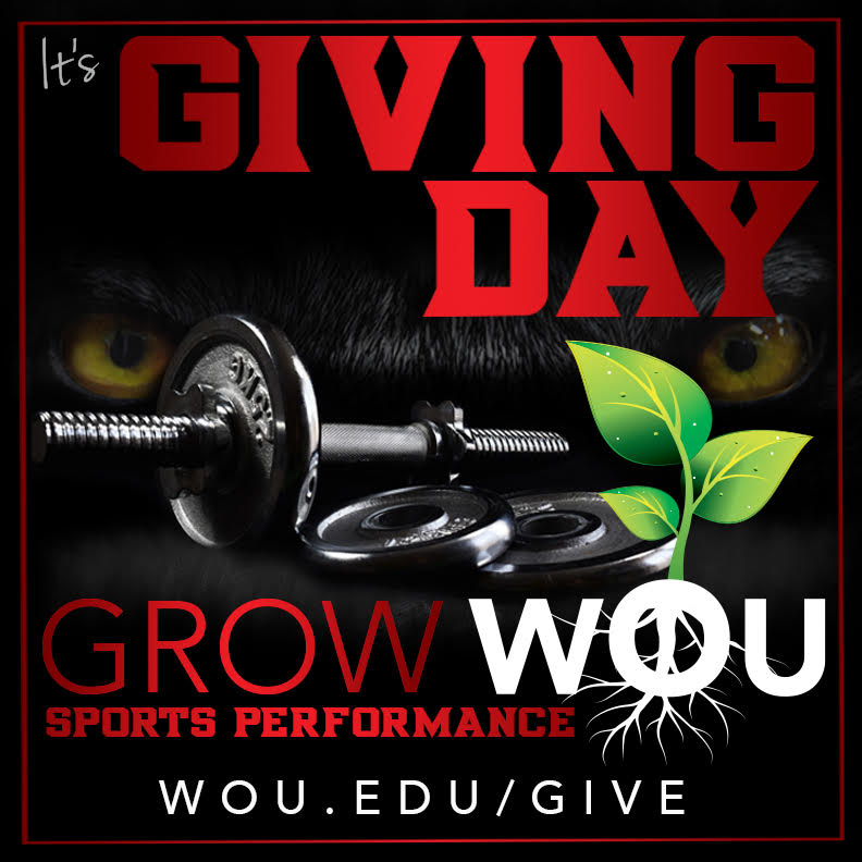 corisuemetzgar's tweet photo. It's GIVING DAY! We need new equipment to go with our new flooring we'll be installing soon so if you can help, your @WOUWolves student-athletes &amp; coaches would very much appreciate anything you can give! Thank you in advance, #GoWolves #sportsperformancecoaches #WolvesGiveBack https://t.co/wwDR75aTlF