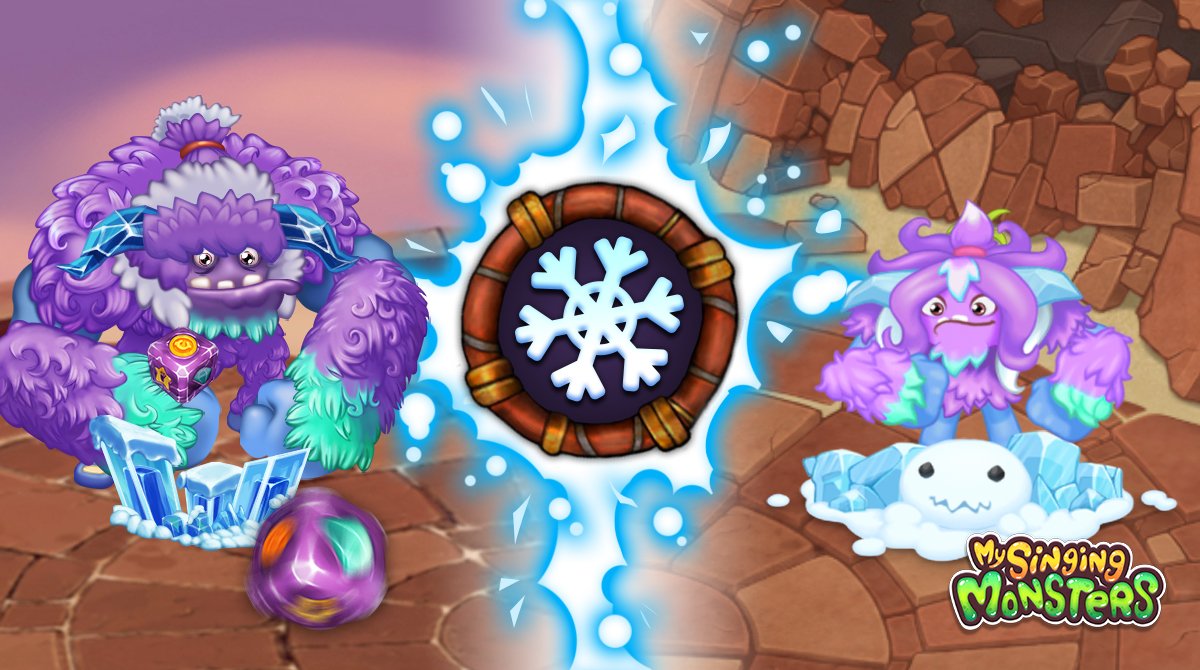 My Singing Monsters on Twitter: "March is Glaishur's big month!❄️ Roll the  Cosmic Dice each day in My Singing Monsters: Dawn of Fire to complete  Glaishur's star chart, and don't forget that