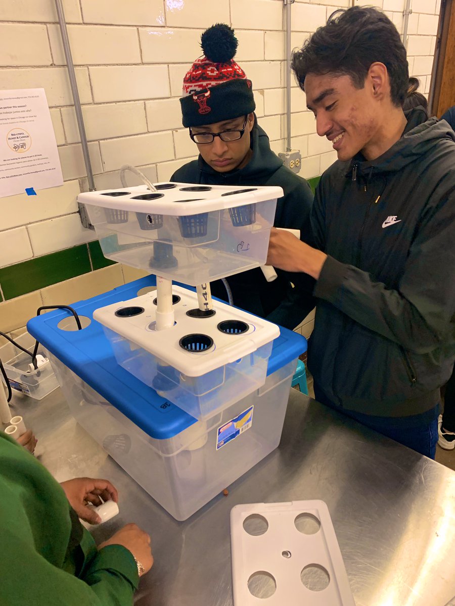 And the <a href="/LakeViewHS/">Lake View HS</a> Innovation Academy #Aquaponics Shark Tank winner is.... “Box”, built by Ben Cervantes, Emily Villagomez, Ruben Rayo, and Jose Lozada! Excellent and innovative design! #STEM @network14cps <a href="/pjkarafiol/">Paul Karafiol</a> <a href="/ECCECPS/">Early College and Career Education (ECCE)</a> <a href="/FOLVHS/">Friends of Lake View High School</a>