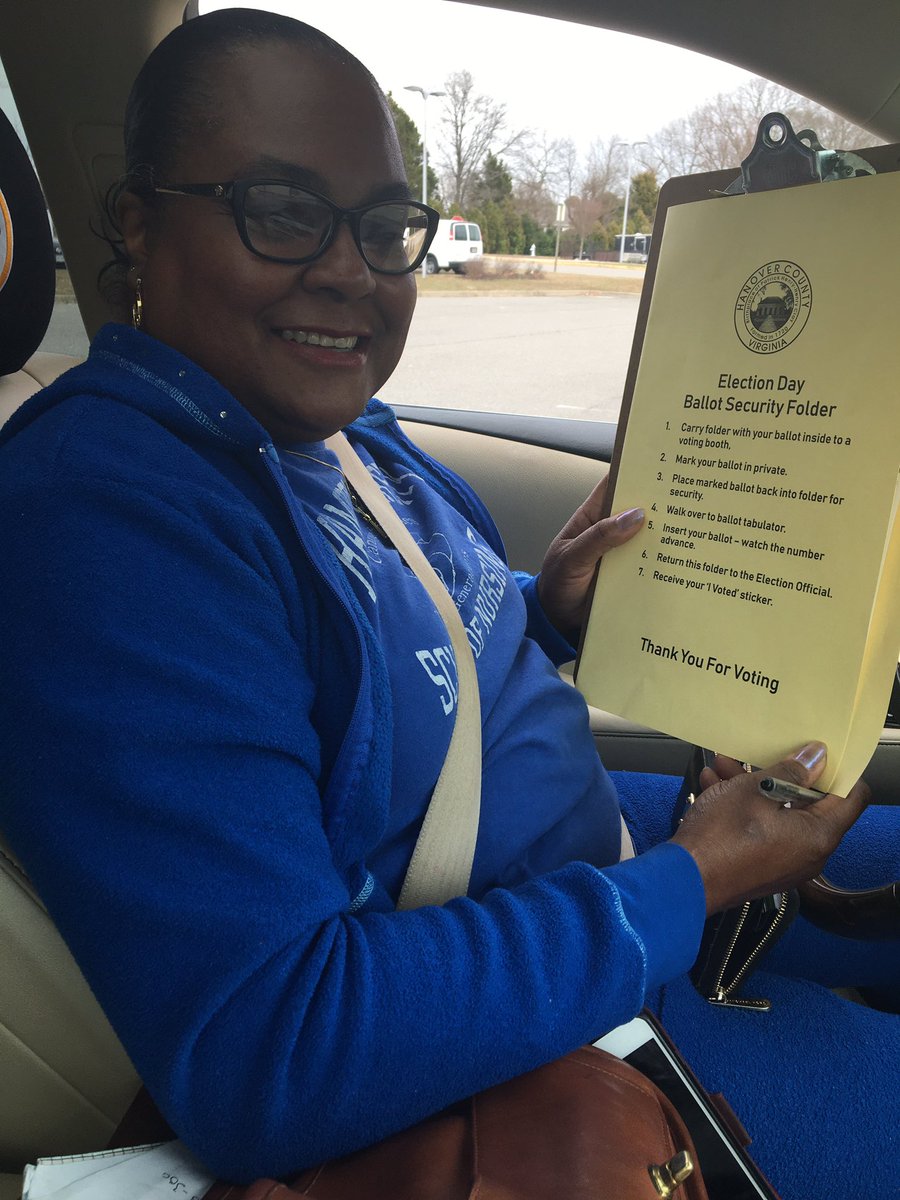 lrenn94's tweet photo. My mother, that is physically disabled, just voted car side for @ewarren. She has vision for healthcare like my dad, my mom is a long serving Nurse Practitioner! Her best choice for healthcare is #TeamWarren #virginiaforwarren #WinWithWarren #LFG https://t.co/aVgsqG0YiB