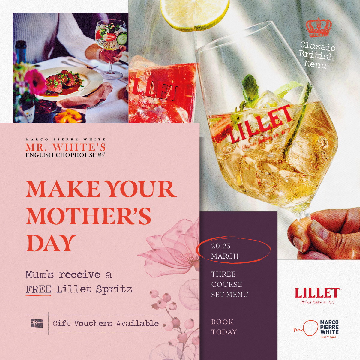 ChopWhitechapel's tweet photo. Our menu was created with Mum in mind 💐
Put the ‘special’ into your occasion this Mother’s Day!
Book now → https://t.co/Q9rW3M5tFM https://t.co/sYjBX8XRDQ
