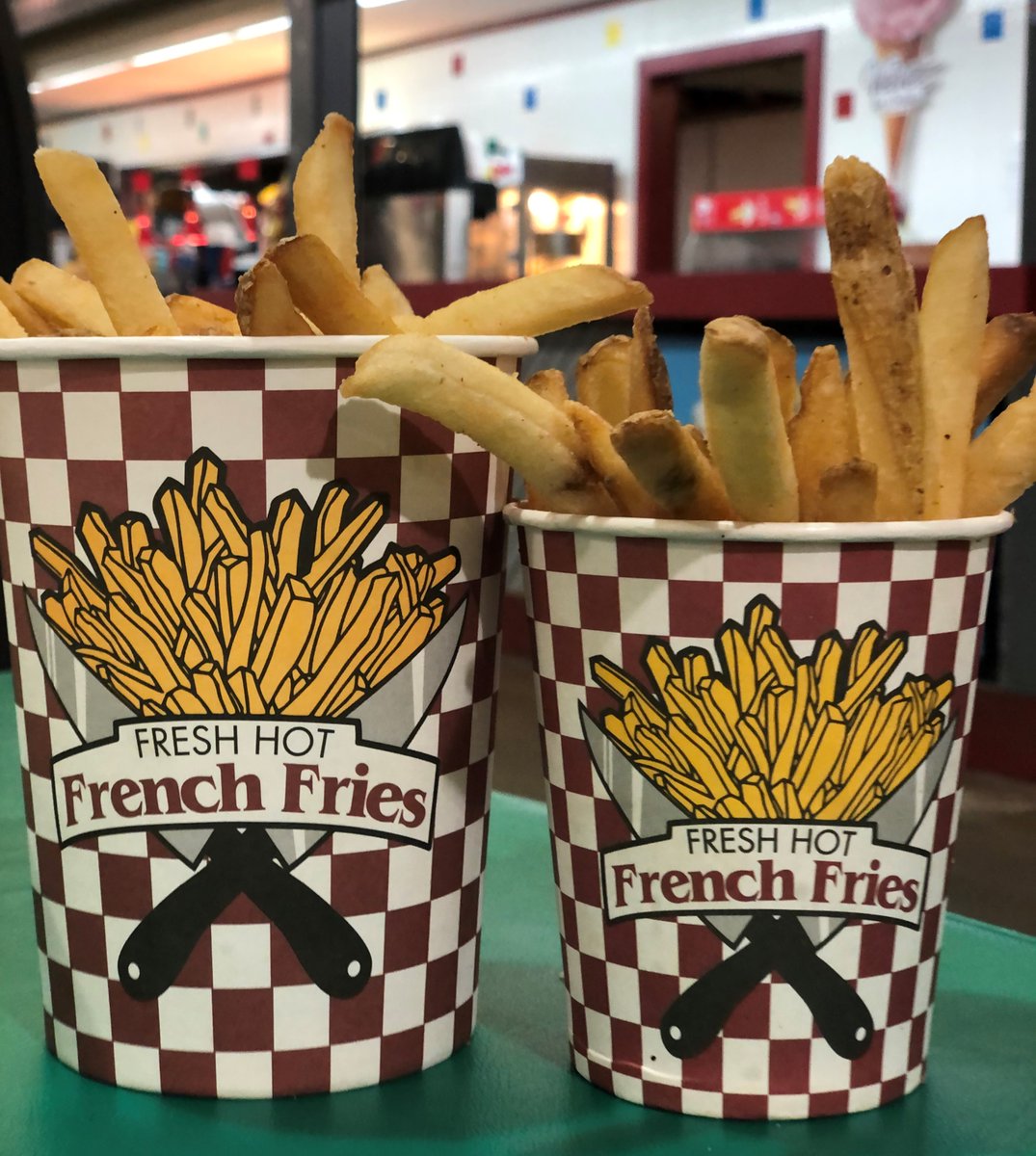 CbyCox's tweet photo. Hot Fresh French Fries…Grab an order the next time you are at the Expo Center. #fries https://t.co/0ldyGjl1Xc