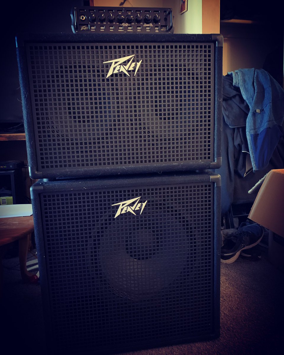 BassPlayerTroy's tweet photo. The Peavey rigs are coming along nicely. https://t.co/sdUQoVtg6P