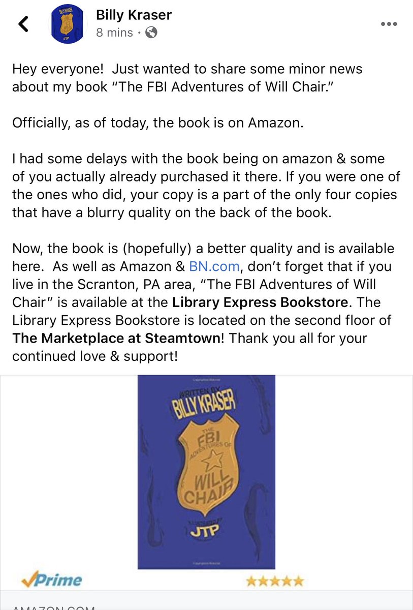 Billy Kraser tweet media