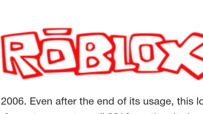 Roblox-Logo-2006-2009 - Roblox