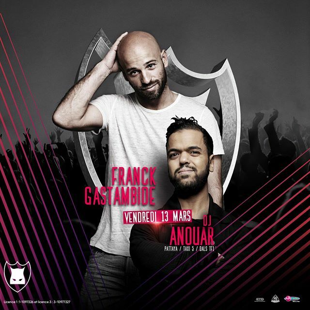 ChatNoirNCY's tweet photo. Vendredi 13 Mars, DJ ANOUAR (@anouar_off) l'acteur des films PATTAYA / TAXI 5 et candidat de l'émission "Danse Avec Les Stars 2018" sur TF1 débarque aux commandes du @ChatNoirNncy avec son pote Franck Gastambide (@franckgastambide) ! ça va être de la fol… https://t.co/QYLRxr9I9V https://t.co/OUMejy9G7A