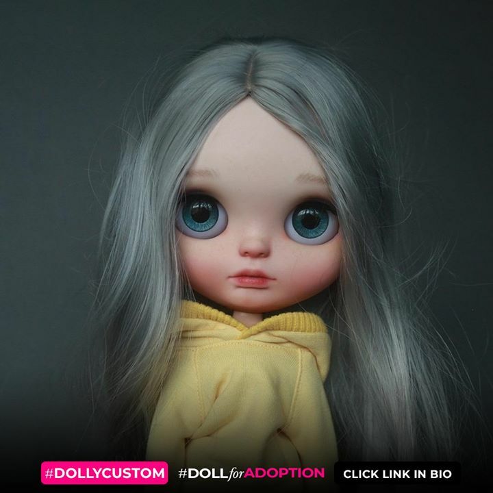Custom Blythe Doll for Adoption by UmamiBaby: etsy.me/2PzIpjg #dollycustom