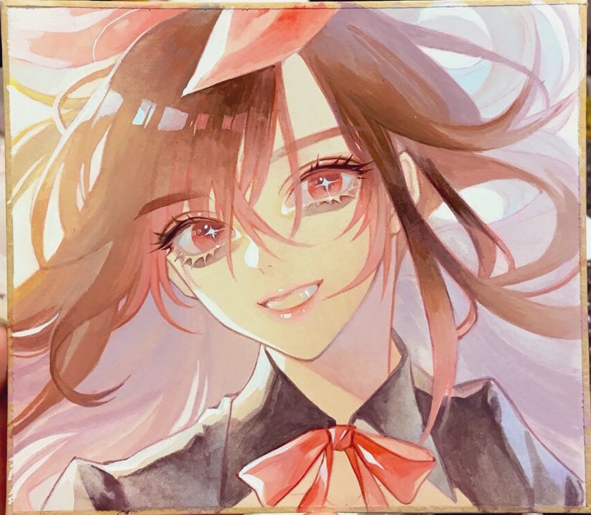 「夜中なのでユキさんの黒アリスちゃんのアップを…☺️❤️?❤️
あの素晴らしい顔の」|かずちこ／コミティア144【G45a】のイラスト