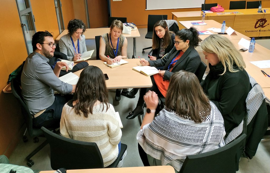 suctiproject's tweet photo. Second day of our #SUCTI Train The Trainers week @universitatURV in Tarragona. Participants have joined us from Mexico, Denmark, Germany, France, Italy and Spain. Amazing participants, who will become SUCTI trainers by the end of the week! #Training #staffmatters @Erasmus_Project https://t.co/ydbvr9xHF9