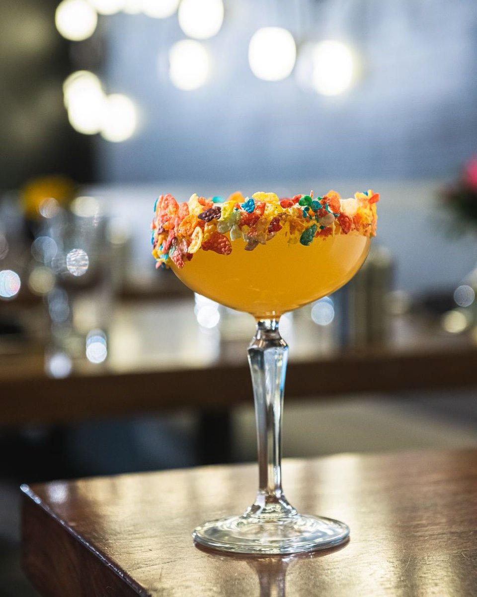 The best kind of cereal comes crushed over cocktails.