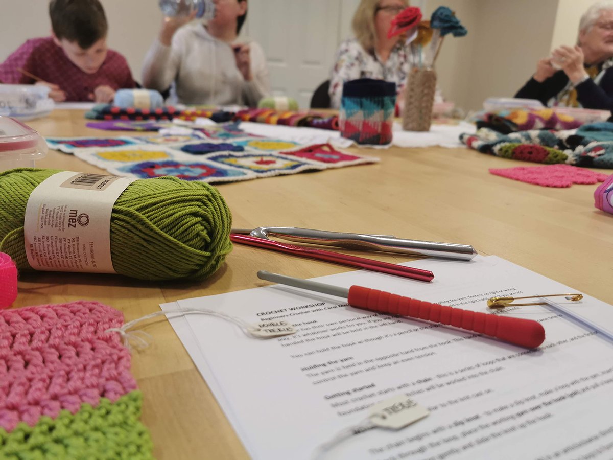 CampWithStyle's tweet photo. A bit different to my normal posts, but I enjoyed my crochet workshop at @BlackSheepWools so much I've blogged about it https://t.co/no5QjJibBg
#crochet #crafting #mindfulness #wellbeing #learningtocrochet https://t.co/TPQdDfSLPB