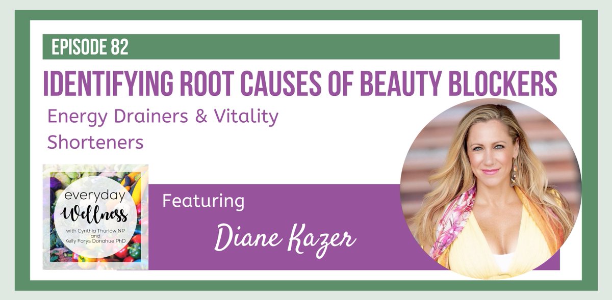 Find out how to create a non-toxic beauty routine in this podcast with <a href="/DianeKazer/">Dr Diane Kazer</a> Listen here: podcasts.apple.com/us/podcast/ep-…