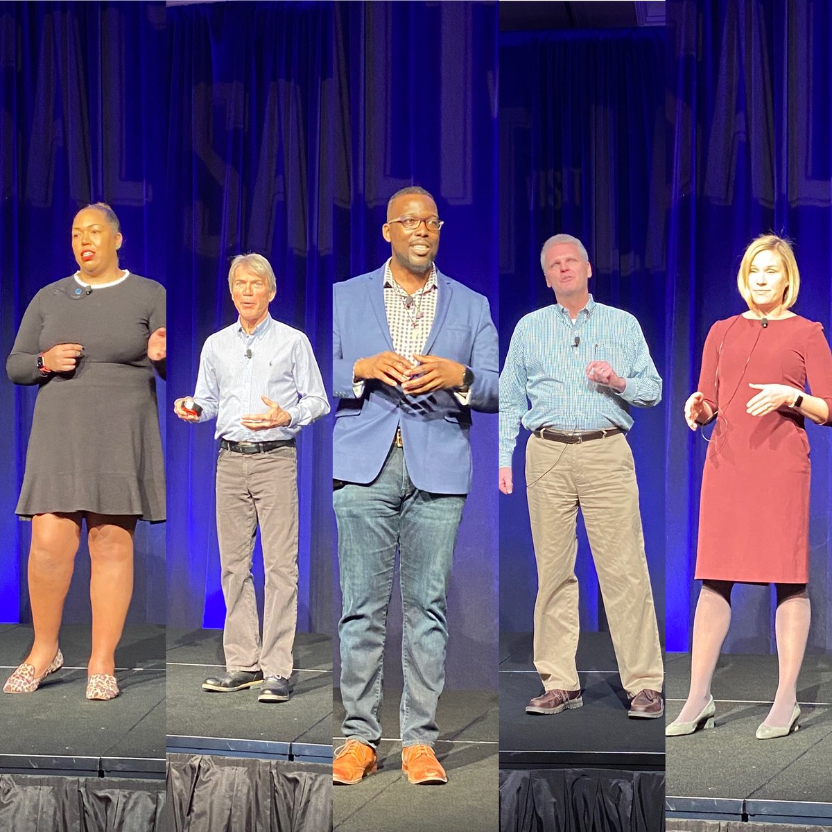 Let’s give a hand to all of our Ignite speakers! It takes a lot of courage to get up on that stage and share such personal and moving stories. #ASAEideas20