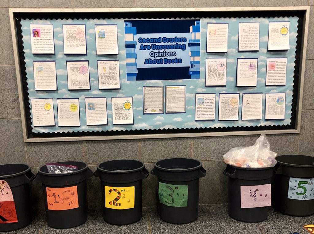 RodriguesPS159's tweet photo. Our Second Graders @PS159_Q are uncovering opinions about books 📚 Don’t forget to stop 🛑 by the Auditorium Bulletin Board Display to be persuaded by our  opinions letters ✉️ We ❤️ persuasive writing!!!! @TCRWP @class_205 @Claud421 🖊 https://t.co/mWvq3cv6kb