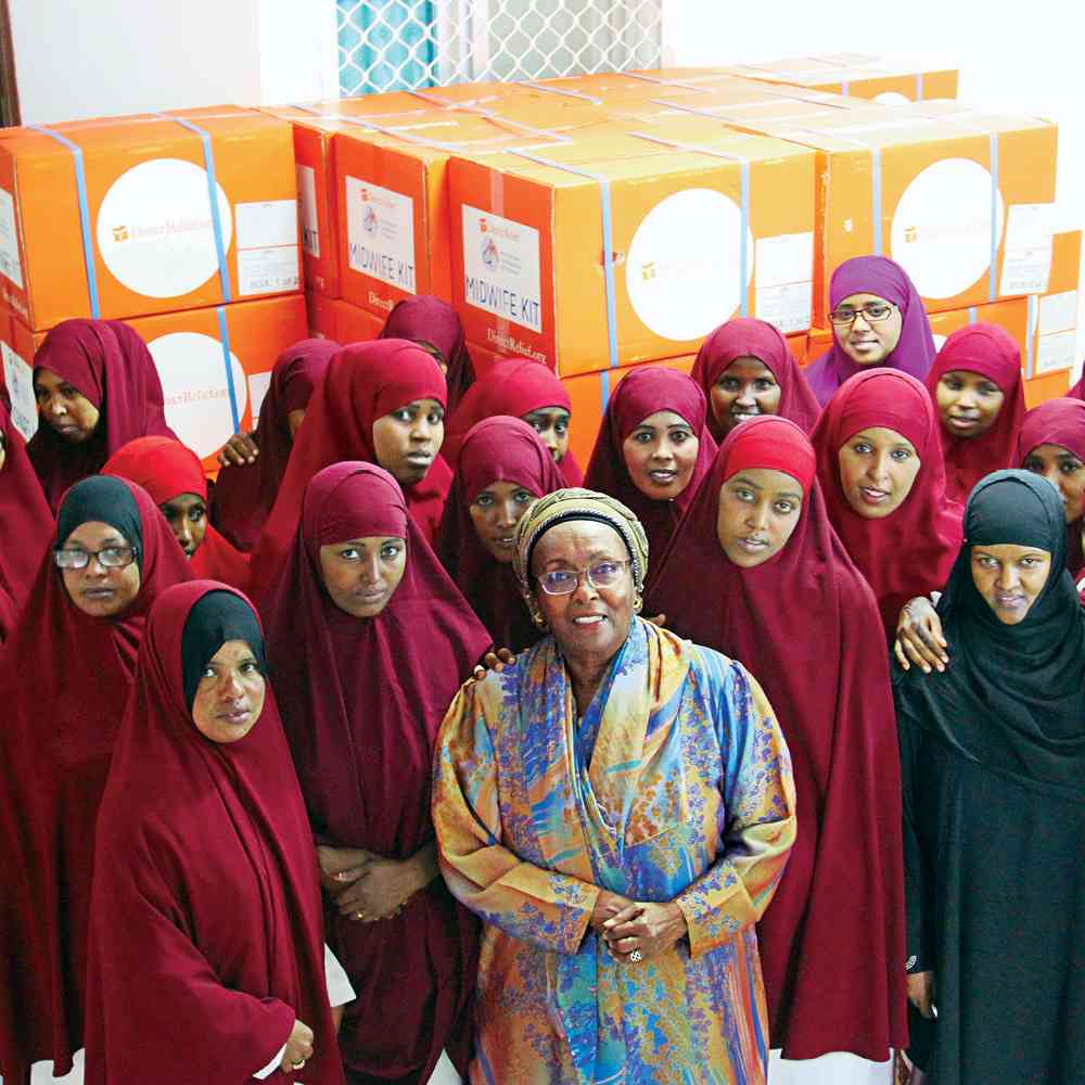 USAforUNFPA's tweet photo. "If the #woman who delivers [the baby] has been given some training… #women will have a better chance of survival. That’s my hope, that’s my goal. And if I leave before I do it, I leave that legacy to the world.” - Edna Adan @EdnaAdan

 #midwives #midwivery https://t.co/6Er42C275Z