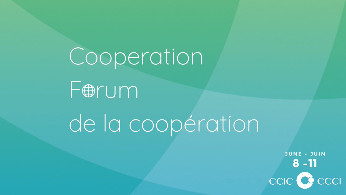 Introducing the Co-operation Forum on June 8 –11 at the NAC in Ottawa! This Forum is aimed to convene members to discuss different thematics surrounding foreign policy, celebrate sector contributors, host CCIC’s AGM and more! Registration is now open! ccicooperationforum.eventbrite.com