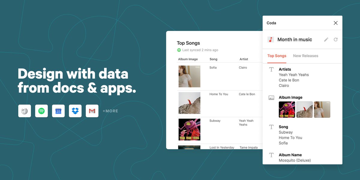 Coda for Figma — Design with data from apps like Spotify, Wikipedia or your own custom data with this plugin. This plugin works with Coda, a tool for making documents. Simply create a table in Coda, and use the plugin to fill your designs with content…
figma.com/c/plugin/73826…