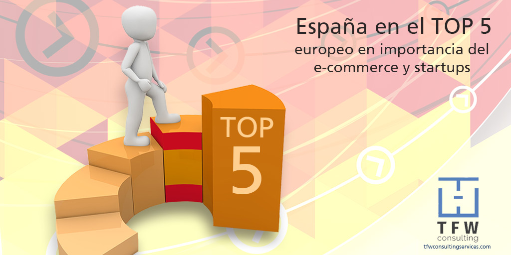 Según#EspañaNacionDigital2019, #Españatop5 es el CUARTO MAYOR MERCADO DE #ecommerce DE EUROPA. Es importante considerar la oportunidad de negocios que ofrece el #Marketplace y sumarse al éxito de las empresas que apostaron por ello. bit.ly/2FV6WKb

#TFWConsulting