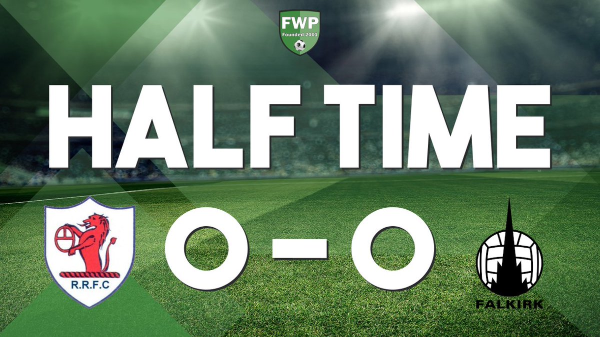 HALF-TIME: <a href="/FWPRaithRovers/">FWP Raith Rovers</a> 0-0 <a href="/FWPFalkirk/">FWP Falkirk</a> footballwebpages.co.uk/match/2019-202…
