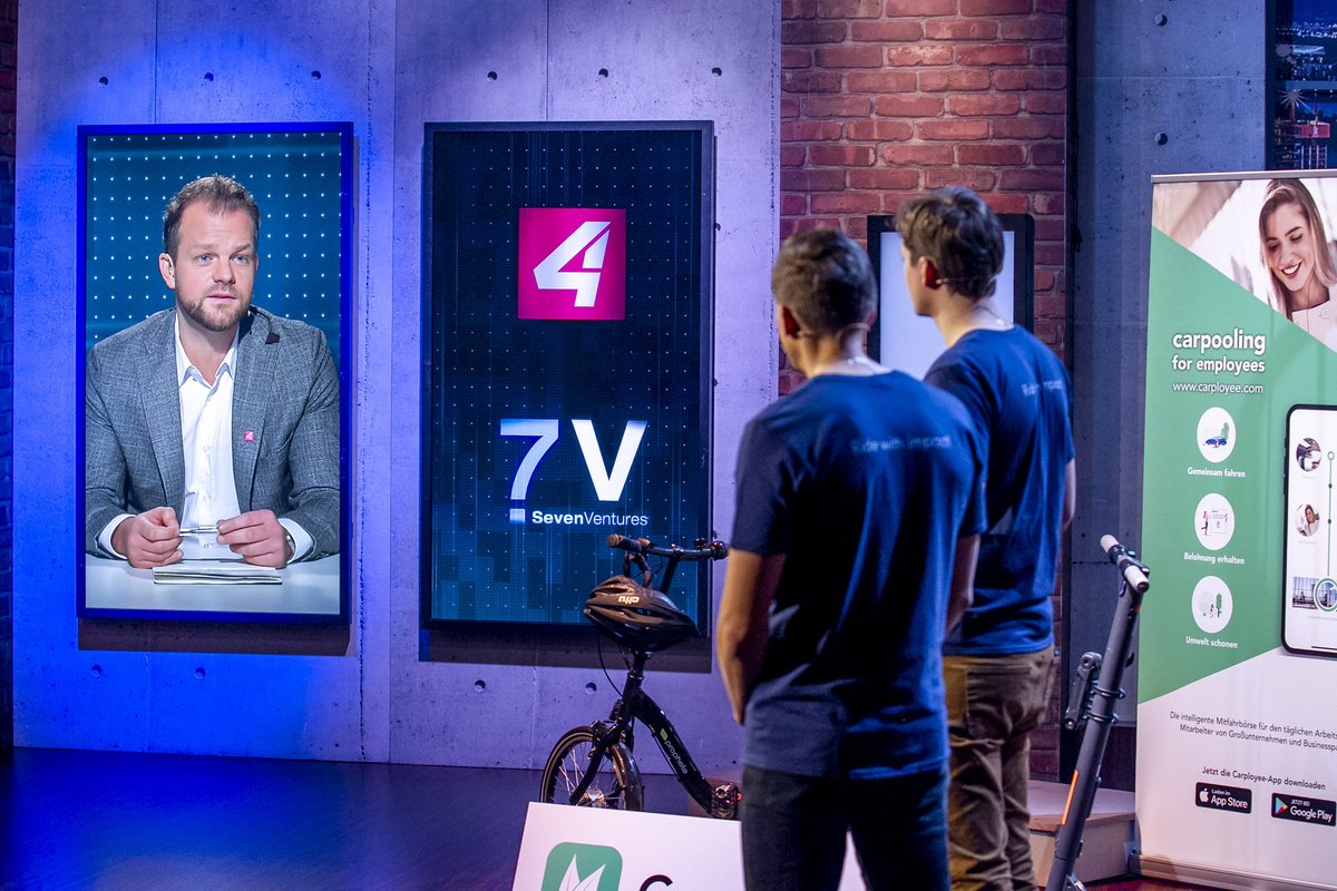 2Min2Mio's tweet photo. Herzlichen Glückwunsch! Carployee bekommt eine Kooperation mit @sevenventures. 🍾🍾🍾

#2min2mio #carployee #sevenventures https://t.co/uCw9mAxY7A