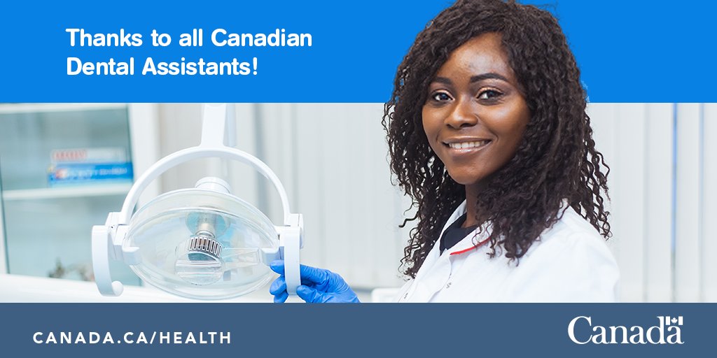 During National Dental Assistant Recognition Week, let’s celebrate the hard working dental assistants across Canada who help Canadians improve and maintain their #oralhealth everyday. Learn more about oral health:
ow.ly/9MlP50yBVmj