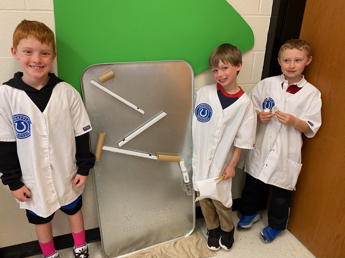 cces_sciencelab's tweet photo. This afternoon, Mrs. Ferenczy’s 2nd grade came to the lab and explored forces of push, pull and friction.  Thank you parent volunteers! @TiffanyFerenczy @dr_cheatham @CCES_Colts_PTO https://t.co/9HiqK8xhPE