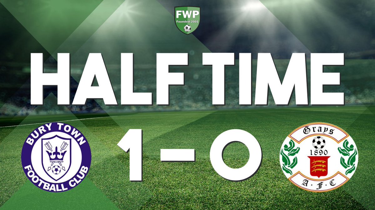 FWPGraysAth's tweet photo. HALF-TIME: @FWPBuryTown 1-0 @FWPGraysAth https://t.co/4YfK5GsLFR https://t.co/K6yGsqCWTS