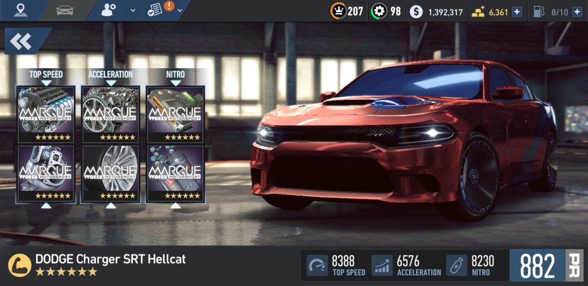 nfsnlg's tweet photo. @NFSNL DODGE Charger SRT Hellcat is Maxxed Out :) https://t.co/NQBsUzpP9G