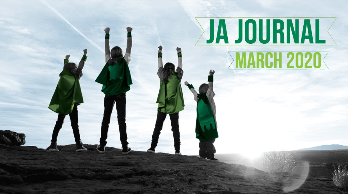 Our March JA Journal is now available! Check out our monthly e-newsletter! bit.ly/39lr19F