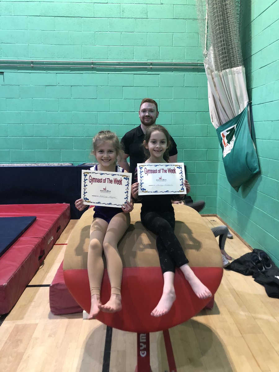 A big well done to Ashling and Janey for being our star gymnasts at the 17.30 Tuesday class. Keep it up guys 👍