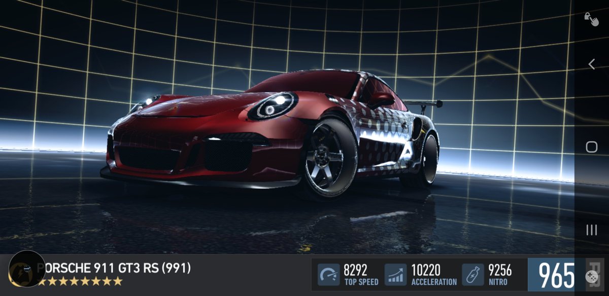 nfsnlg's tweet photo. @NFSNL Project# 2: Tuned Car..
PORSCHE 911 GT3 RS..
This is 2nd tuned car in my garage.. 
Thanks @NFSNL for the nice game :) https://t.co/O4ap3Uh7MO