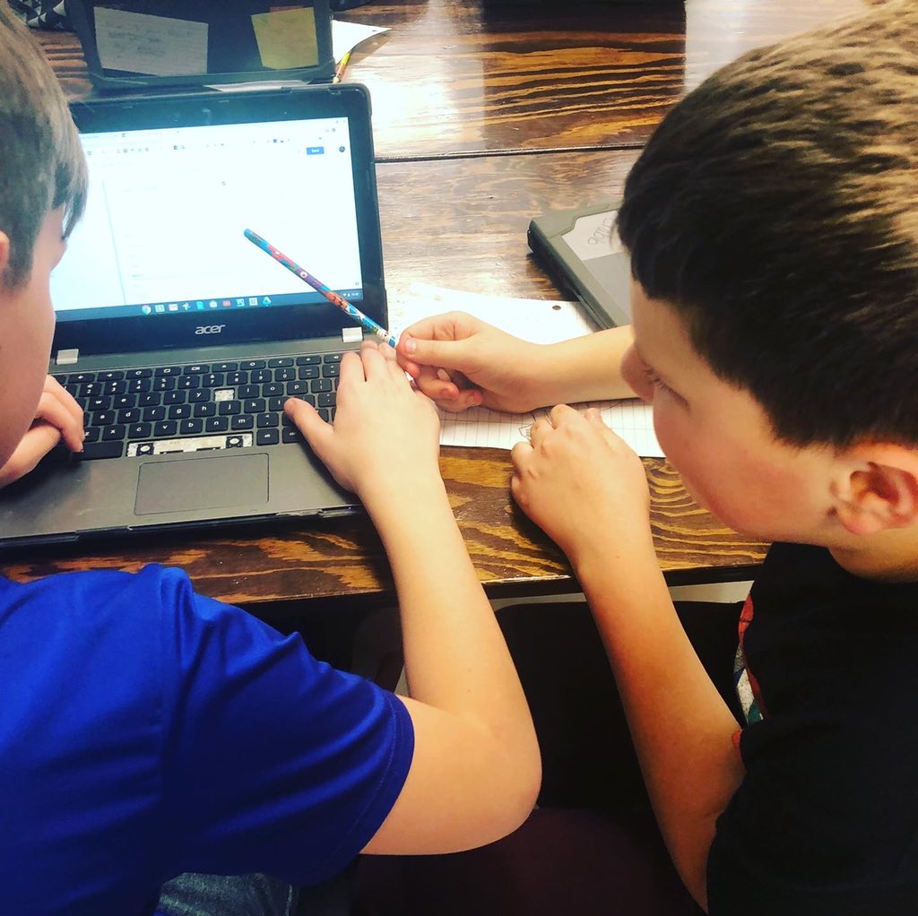jenniferkayette's tweet photo. This afternoon students couldn’t wait to share their ideas, and I saw students dancing with anticipation about trying something new. #learningisbeautiful 

#creativity #seseaglepride #idl @SULLELEM @Apple @Logitech @Tayasui_apps @VIAHART @GoogleForEdu @SpheroEdu https://t.co/Kegbha1LKe