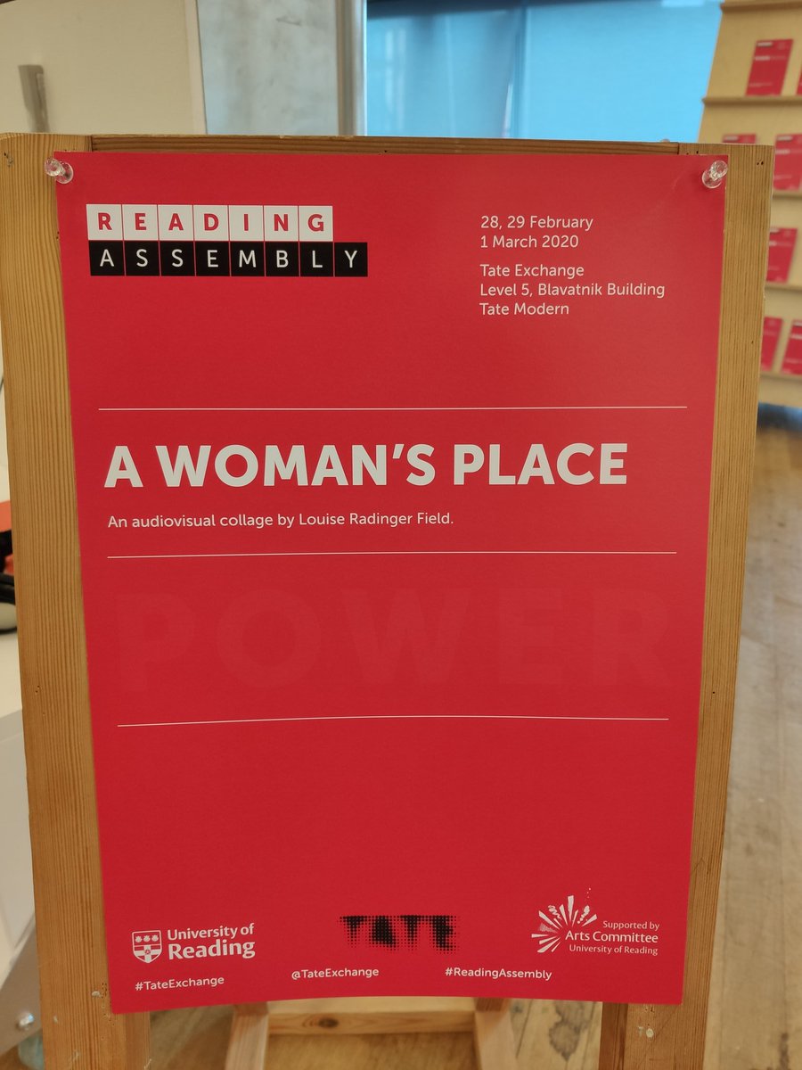 UniRdg_Art's tweet image. “A Woman’s Place”⁣
An individual collage by Louise Radinger Field⁣
#TateExchange #ReadingAssembly