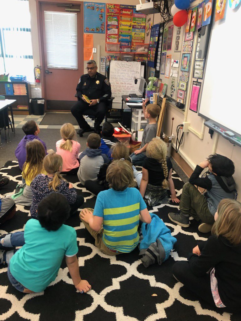 READY! SET! READ!!!
We’re celebrating all week!  
Happy Birthday Dr. Seuss.  Thank you Las Juntas Elementary and Morello Park Elementary for letting us read today.
A special thanks to Chief Sappal, Lt. Estanol and Disp. Perez. #day2
<a href="/MartinezUnified/">Martinez U.S.D.</a> <a href="/ljebullpups/">Las Juntas Bullpups</a>  <a href="/mpeeagles/">Morello Park</a>