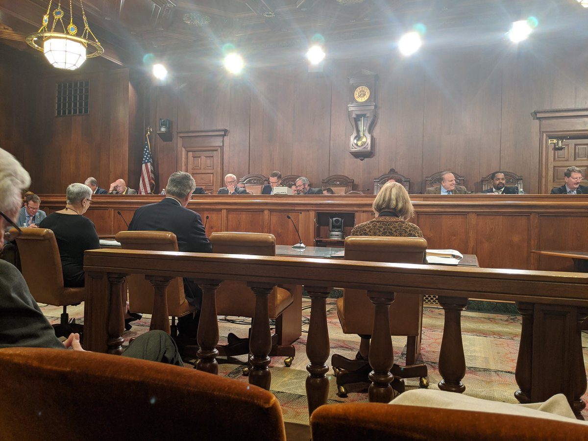 pacommunitycoll's tweet image. The hearing is underway!

Dr. Erickson tells @SenLangerholc about the challenges of level funding, including the increased burden to @PennsylvaniaGov @Comm_College students. #PANeedsCommColl #FundCommColl