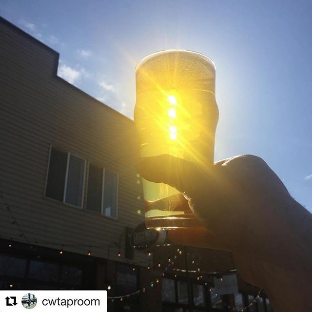 #Repost @cwtaproom with <a href="/get_repost/">Repost</a>
・・・
Come enjoy the sunlight! We have $4 pints of Built to Last and a sunny disposition! ift.tt/2PEmgAf