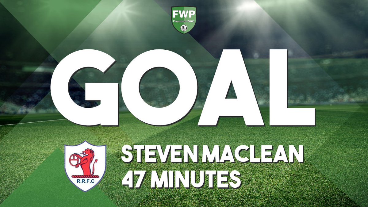 GOAL: <a href="/FWPRAITHROVERS/">FWP Raith Rovers</a> 1-0 <a href="/FWPFalkirk/">FWP Falkirk</a> - Steven MacLean (47') footballwebpages.co.uk/match/2019-202…