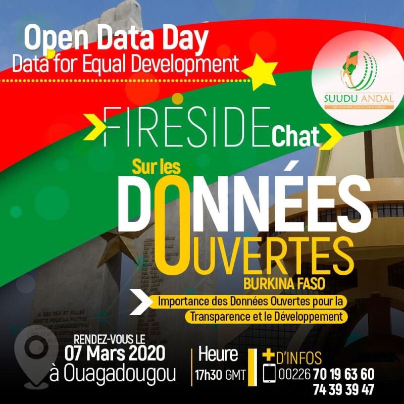 Ask me any question about data-driven development #OpenDataDay #ODD2020 #SDGs #Lwili Cc @SuuduAndal @beogneere @OpenBurkina @cafdo_officiel @OKFN @IDRC_CRDI @SchoolOfData @MalickLingani @titinto_