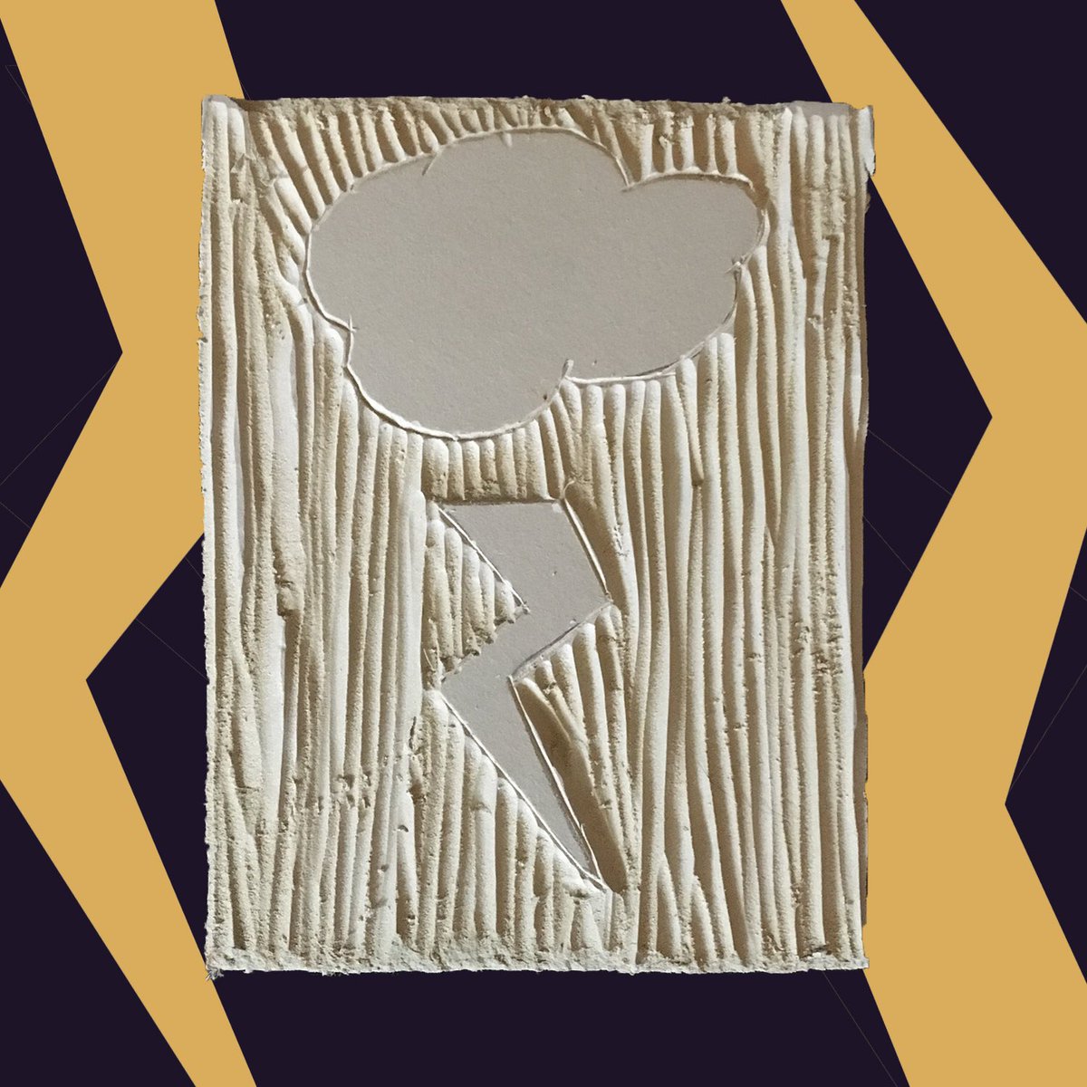 CalislandTapes's tweet photo. Step 3: Carve our everything that you want to show up as white. The outlines should help to make sure you don’t scars th the black sections https://t.co/BN9s00AJG3