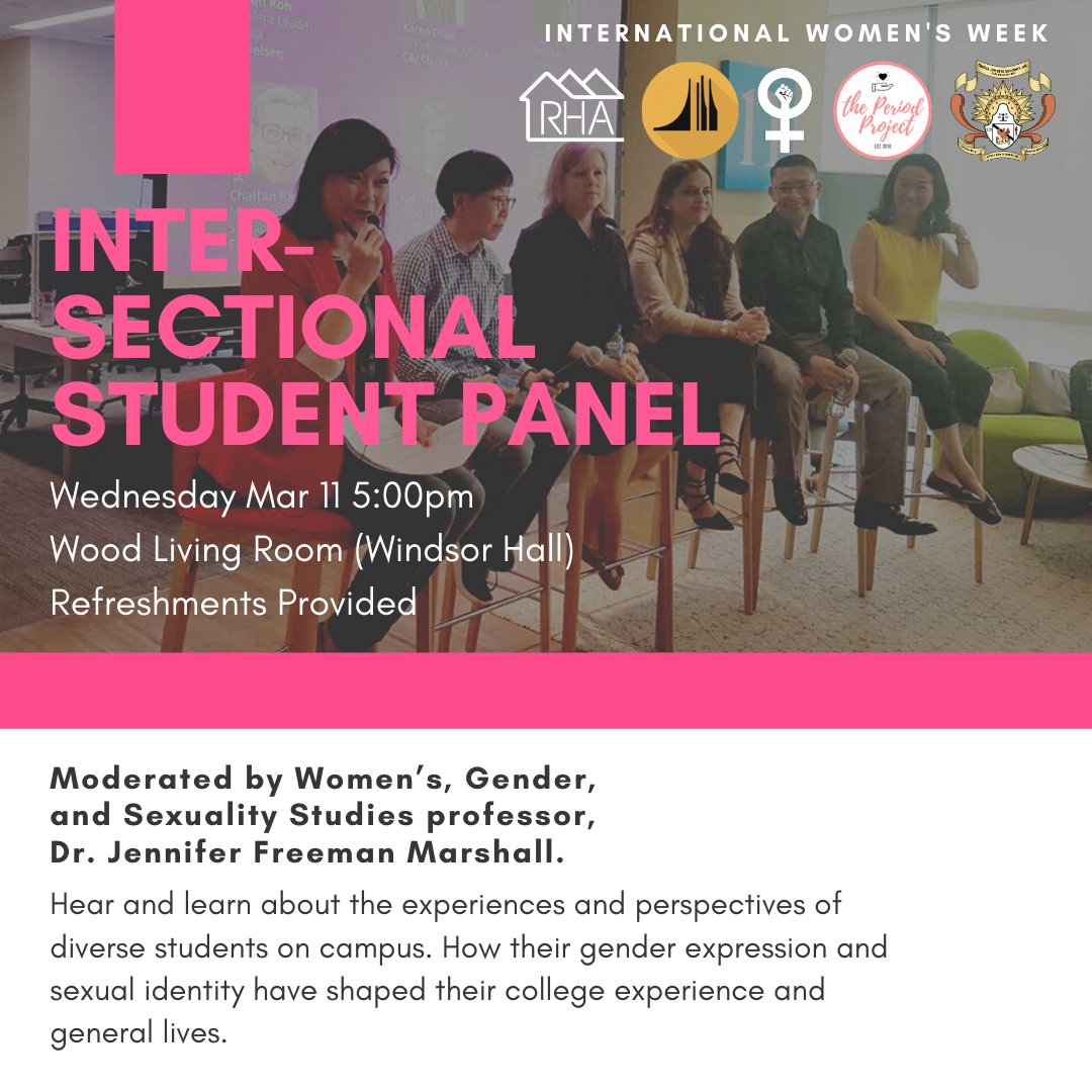 RHAPurdue's tweet photo. We have some great events coming up next week for international women’s week!  
8th - Women’s Health Workshop (with dinner provided)
11th - Inter-sectional student panel (with snacks)
13th -“He Named Me Malala” (with snacks)
All events open to everyone! 
#InternationalWomensWeek https://t.co/E1zRFOC0kY