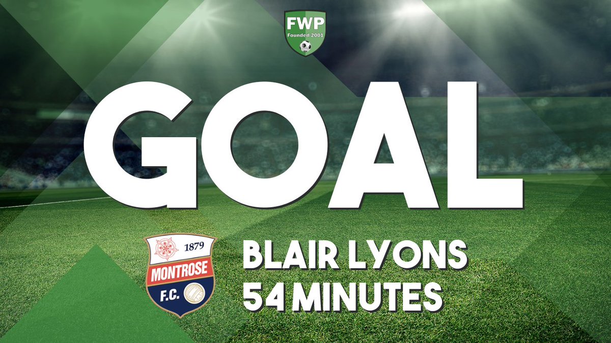 FWPClyde's tweet photo. GOAL: @FWPClyde 2-1 @FWPMONTROSE - Blair Lyons (54') https://t.co/GWN0rDMCbl https://t.co/qDEE8eE5H7