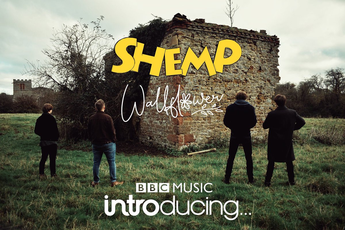 shempband's tweet photo. We've hit the big time!

A massive thanks goes out to @BrodySwain and the rest of the @BBCIntroCW team for not only playing 'Wallflower' thrice, but naming it tune of the week for the last week of February!

All our rockstar love,
Shemp 🐑❤️ https://t.co/hY1cu6G7Td