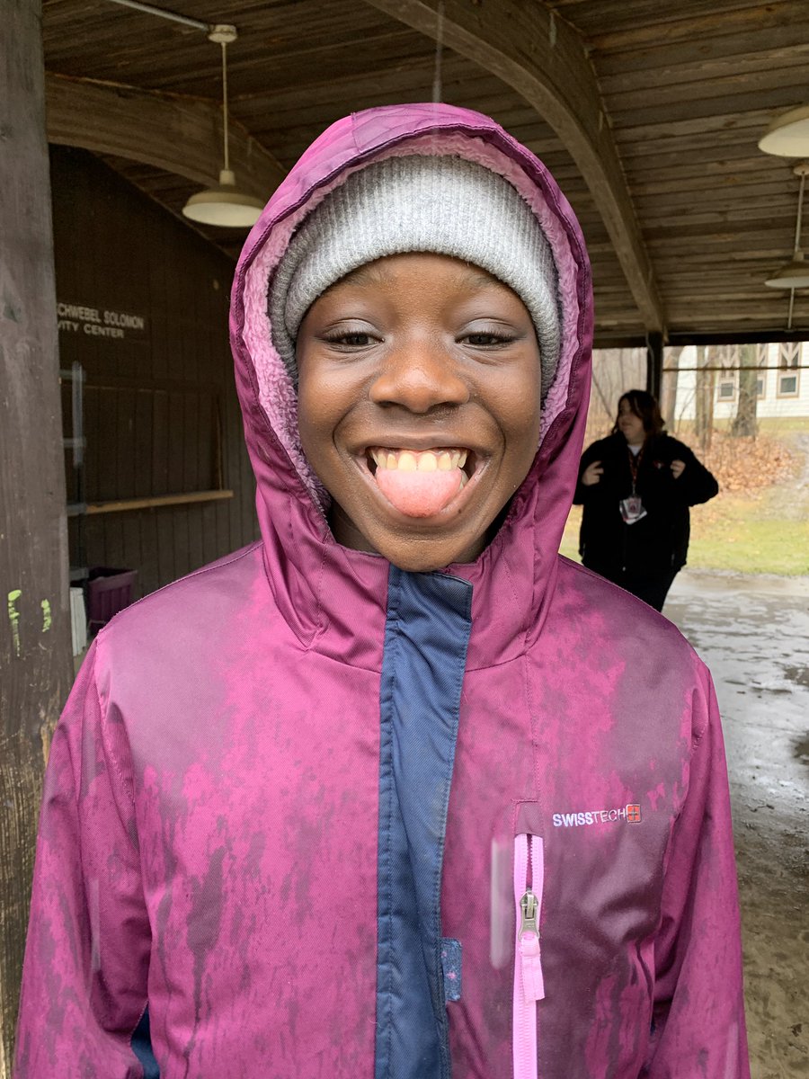 The rain is not stopping these campers. #onceacard