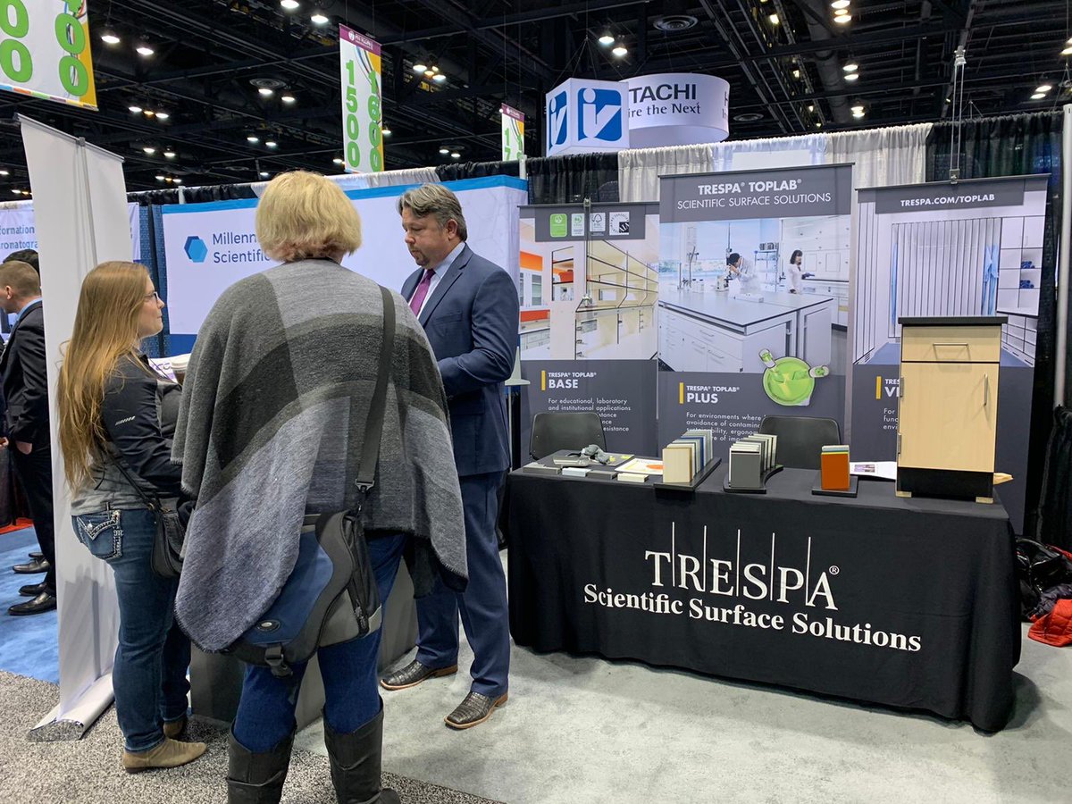 ISternitzke's tweet photo. @TrespaTweets; Pittcon 2020 is leading expo on laboratory science, talk with Trespa Scientific Team and discover about latest product development of Trespa® TopLab® products. Booth: Meet us at booth 1218 #thinktrespa #trespa #toplabplus #shapingscientificworld https://t.co/bFSw6aZ2gs