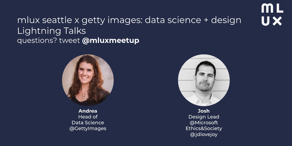 mluxmeetup's tweet photo. β¨π€The March MLUX 2020 Newsletter is LIVE! π€β¨Our next event is at @IDEO in SF #mluxSF, big thanks to our Seattle #mlux community #mluxSEA - watch the video of our @GettyImages event w @jdlovejoy or read about it on medium here!- https://t.co/FesGpCiyZf https://t.co/xFQXenXNmY
