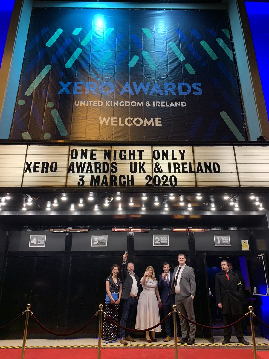 Red carpet treatment at the #XeroAwards 🥂 Amazing venue!🤞🏻 for the announcement of Mid Size Firm of the Year later tonight! #accountants #miltonkeynes