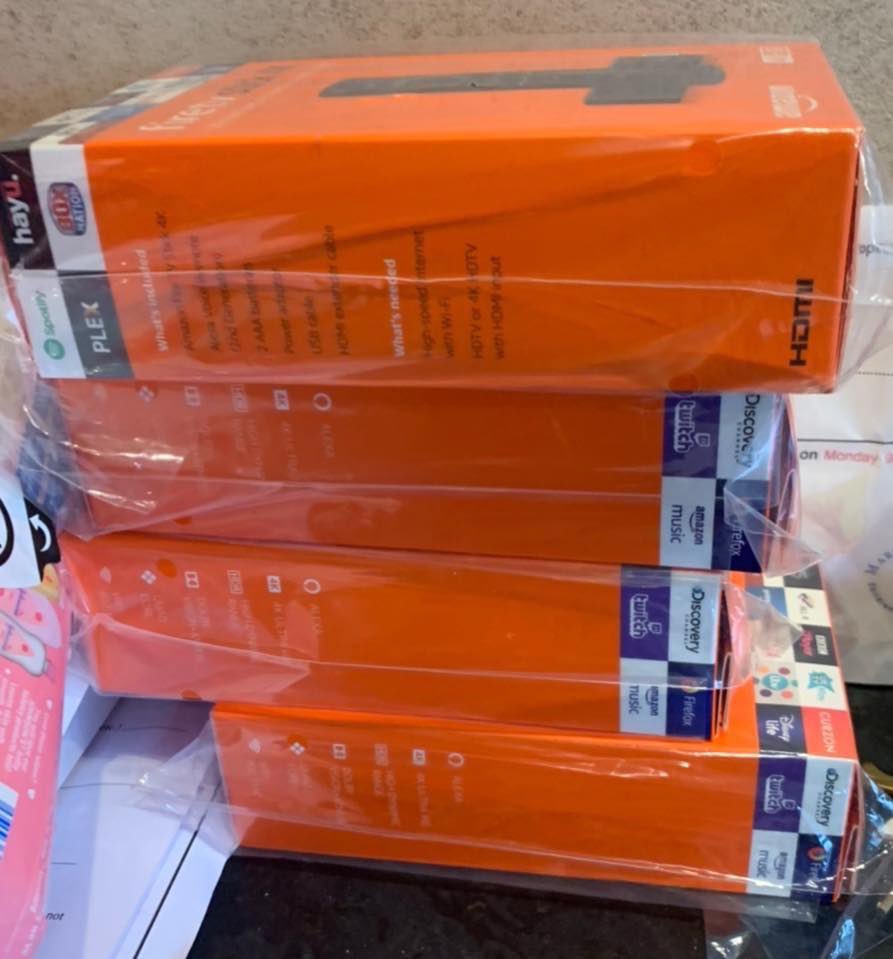 platinumtvserv1's tweet photo. 🔥🔥🔥MARCH SPECIAL🔥🔥🔥

GET AMAZON FIRESTICK with Alexa remote 
FULLY LOADED 🤩 

DELIVERED AND 
READY TO PLUG &amp; PLAY 
⚽📺🎥🥊

💥Please message us for detail💥 https://t.co/EOob6IFVwT