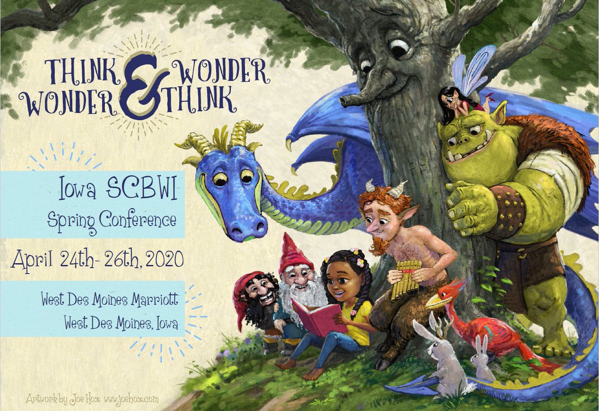SCBWI-Iowa (@iowascbwi) on Twitter photo JOIN US for our <a href="/IowaSCBWI/">SCBWI-Iowa</a> Spring Conference!! Early Bird Registration ends this Saturday, March 7th! Don't miss out! iowa.scbwi.org/events/think-a…
#scbwi #scbwievents #kidlit #kidlitart #amwriting #amquerying #illustrators JOIN US for our <a href="/IowaSCBWI/">SCBWI-Iowa</a> Spring Conference!! Early Bird Registration ends this Saturday, March 7th! Don't miss out! iowa.scbwi.org/events/think-a…
#scbwi #scbwievents #kidlit #kidlitart #amwriting #amquerying #illustrators