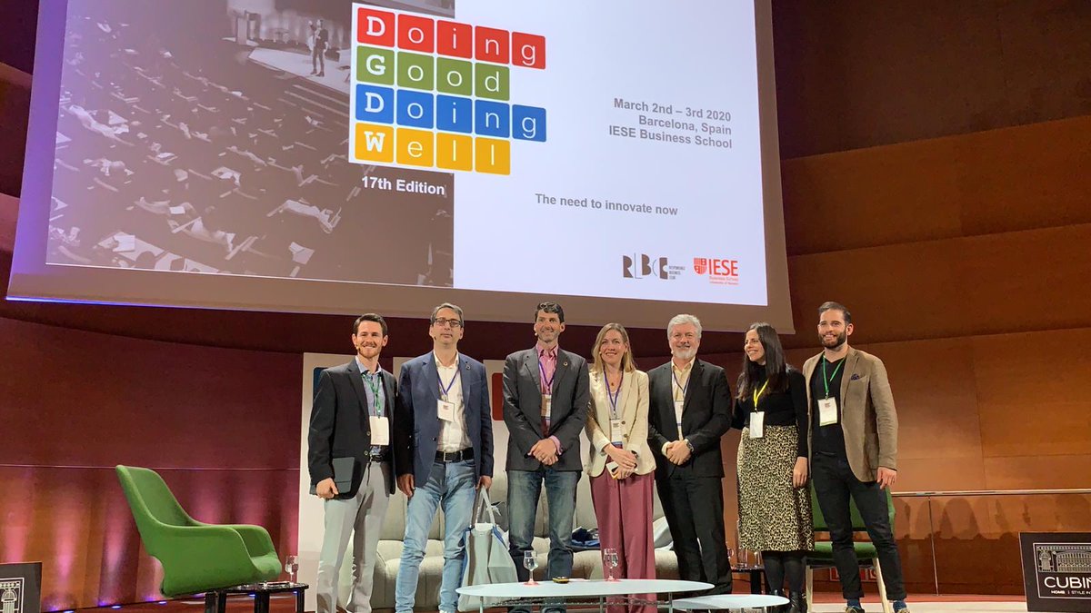 urecha's tweet photo. A pleasure to be part of the Sustainable Transport panel at the DGDW conference at @iese_esp representing @Alstom_es. It was an honor sharing the stage with experts like @mariagalindo82, @CarlesRuaCosta and @randallkrantz. Thank you Joe Upjohn for the invitation! https://t.co/OoEZn3GXfA